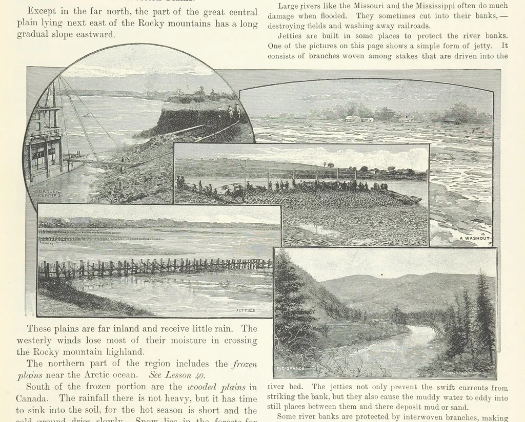 An illustration from Advanced Geography, 1899, leaf 51
