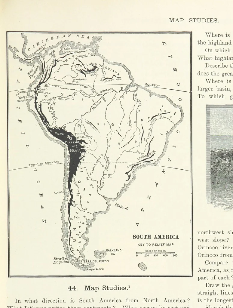 An illustration from Advanced Geography, 1899, leaf 59