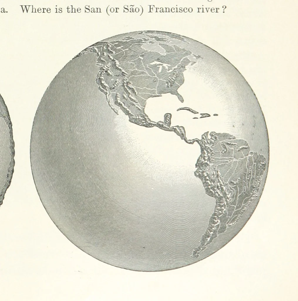 An illustration from Advanced Geography, 1899, leaf 59