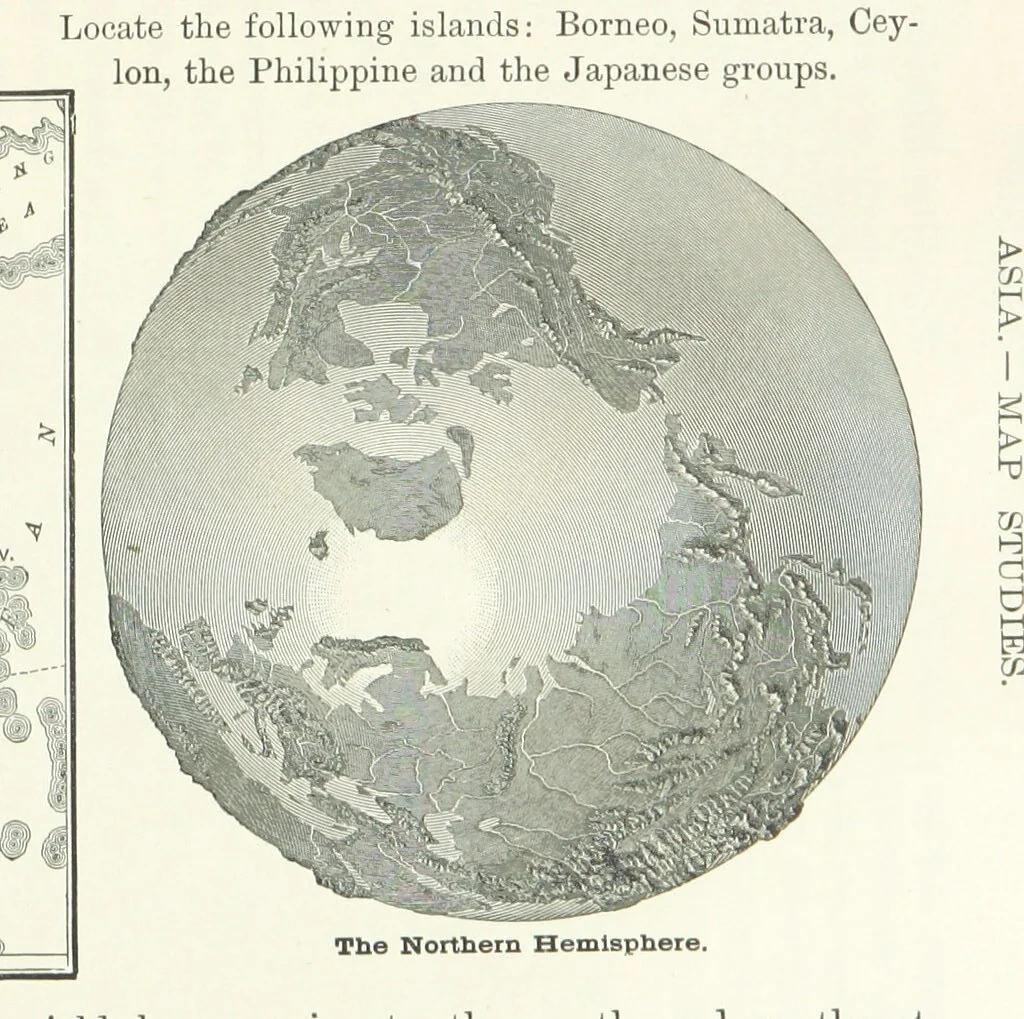 An illustration from Advanced Geography, 1899, leaf 67