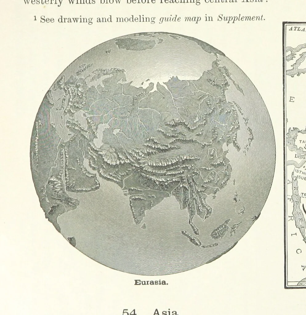 An illustration from Advanced Geography, 1899, leaf 67