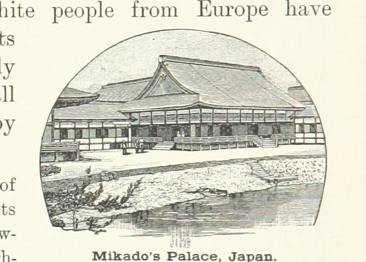 An illustration from Advanced Geography, 1899, leaf 77