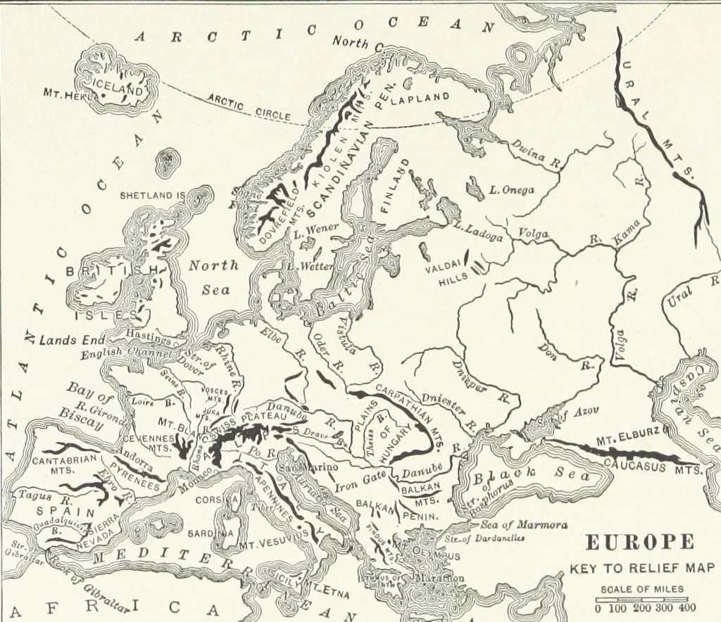 An illustration from Advanced Geography, 1899, leaf 79
