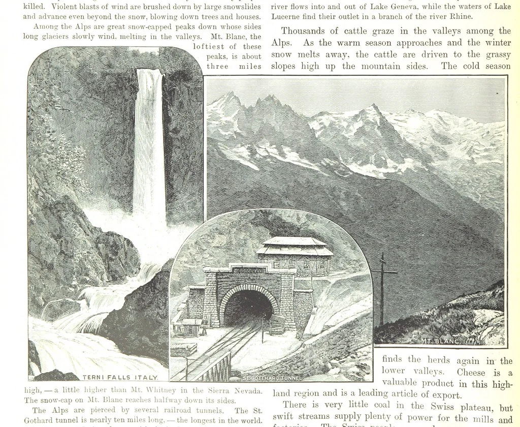 An illustration from Advanced Geography, 1899, leaf 80