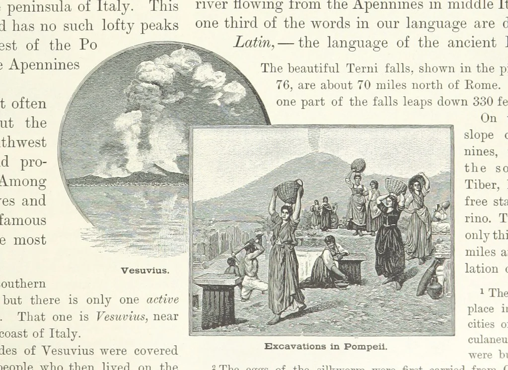 An illustration from Advanced Geography, 1899, leaf 83