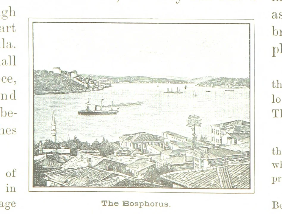 An illustration from Advanced Geography, 1899, leaf 84