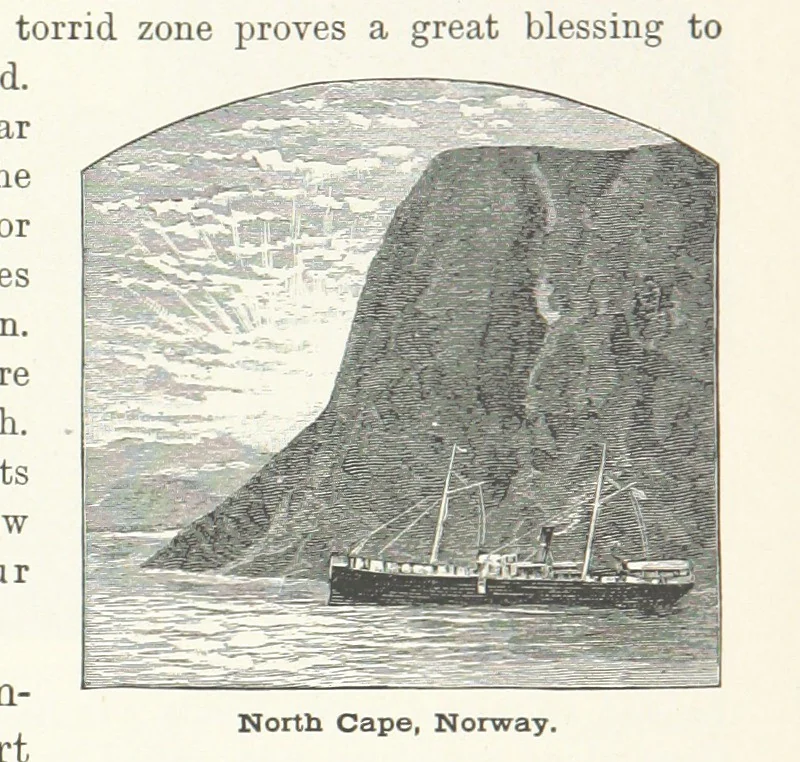 An illustration from Advanced Geography, 1899, leaf 85