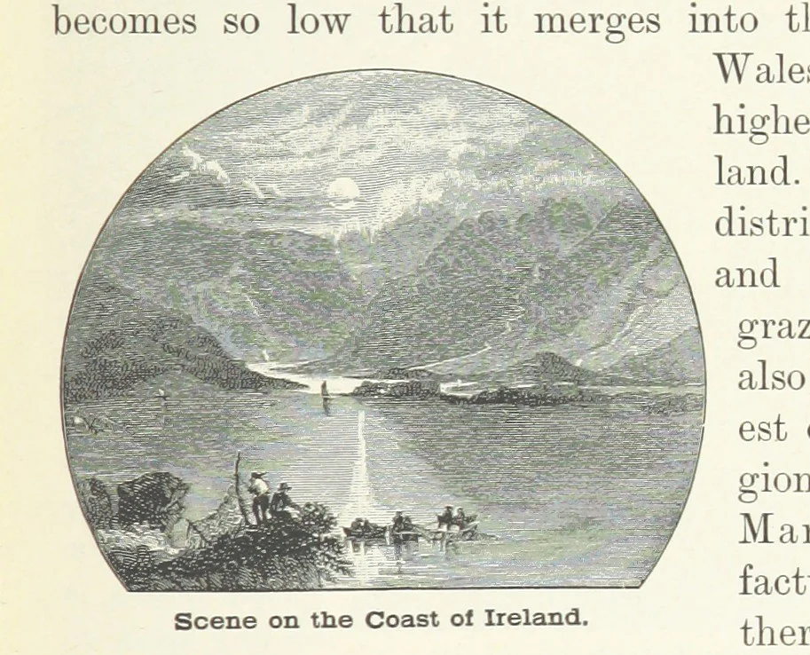 An illustration from Advanced Geography, 1899, leaf 87