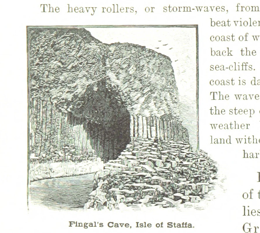 An illustration from Advanced Geography, 1899, leaf 88