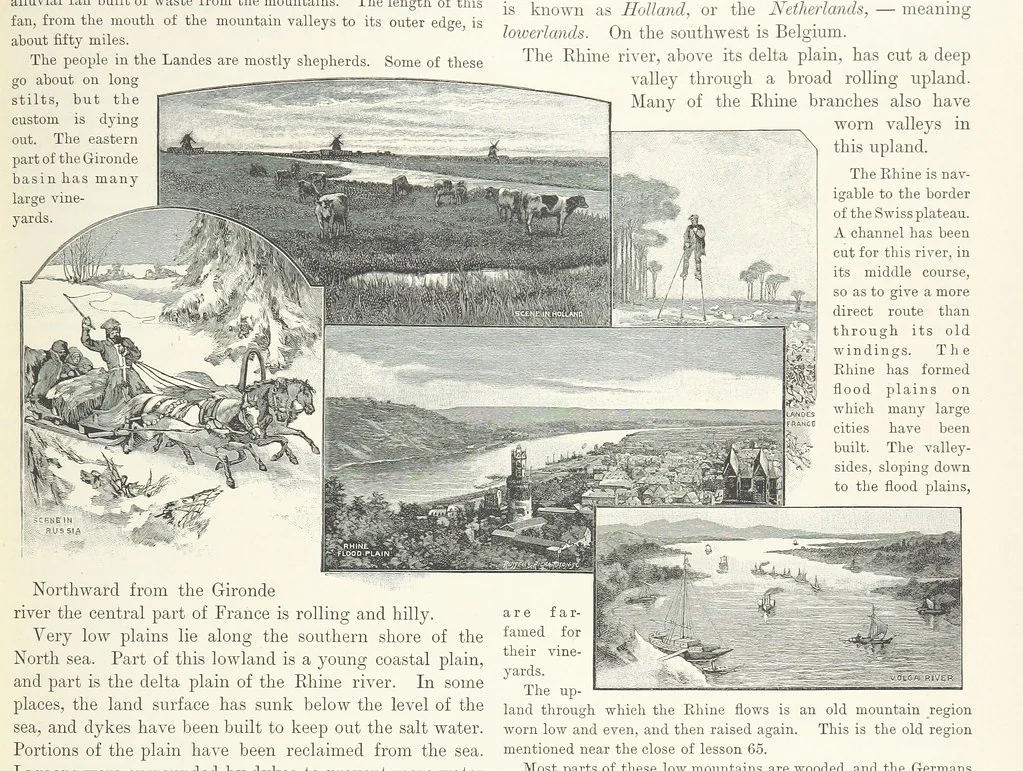 An illustration from Advanced Geography, 1899, leaf 89
