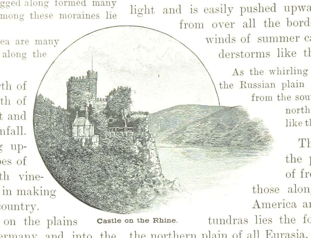 An illustration from Advanced Geography, 1899, leaf 90