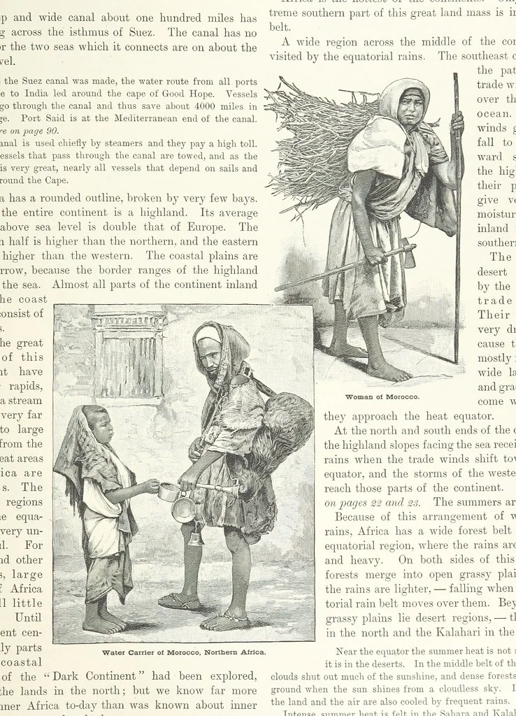 An illustration from Advanced Geography, 1899, leaf 91