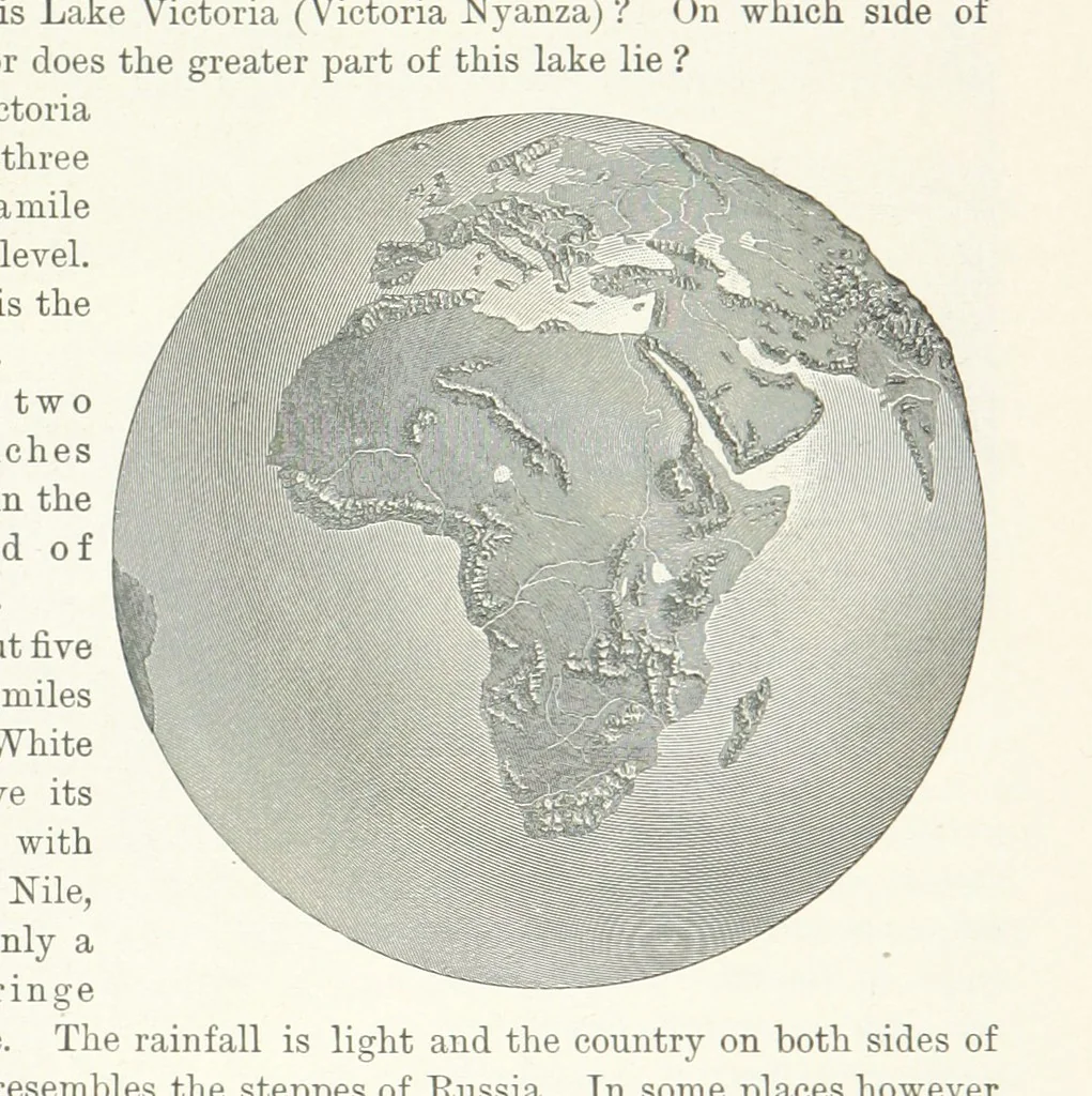 An illustration from Advanced Geography, 1899, leaf 93