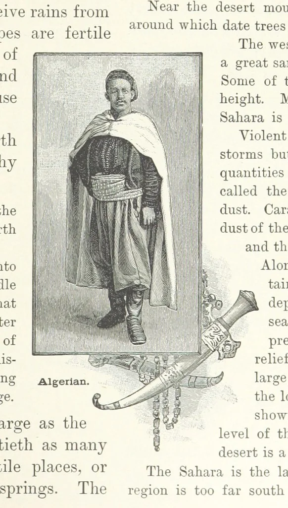 An illustration from Advanced Geography, 1899, leaf 95