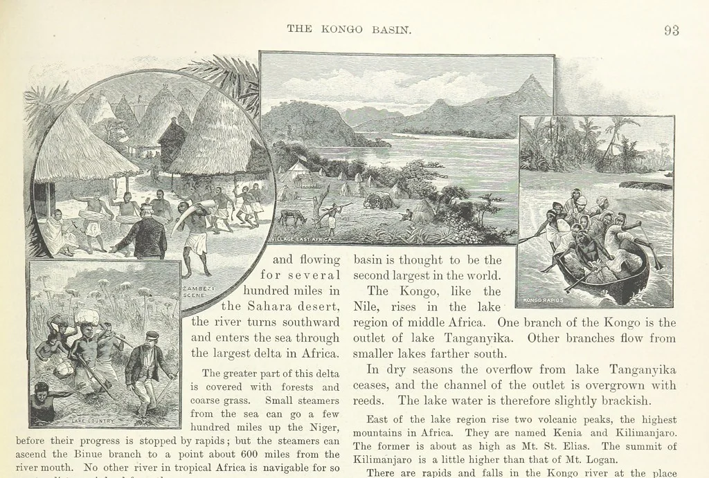 An illustration from Advanced Geography, 1899, leaf 97