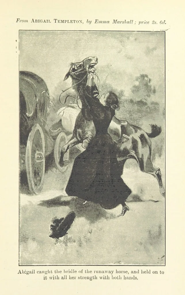 An illustration from A Daughter of the Klephts; or, A Girl of Modern Greece, etc. [A tale, 1897, leaf 401