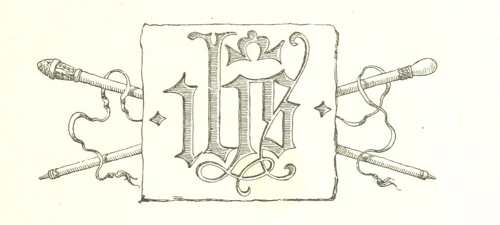 An illustration from Genève historique & archéologique ... avec dessins & fac-simile de Hermann Hammann. [With a supplement, 1869, leaf 13