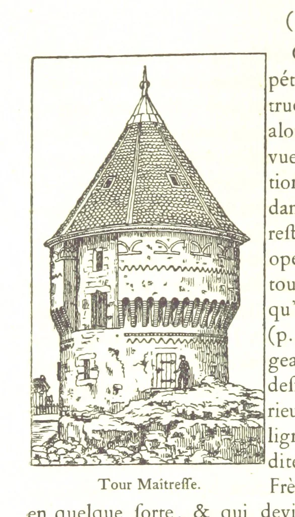 An illustration from Genève historique & archéologique ... avec dessins & fac-simile de Hermann Hammann. [With a supplement, 1869, leaf 144