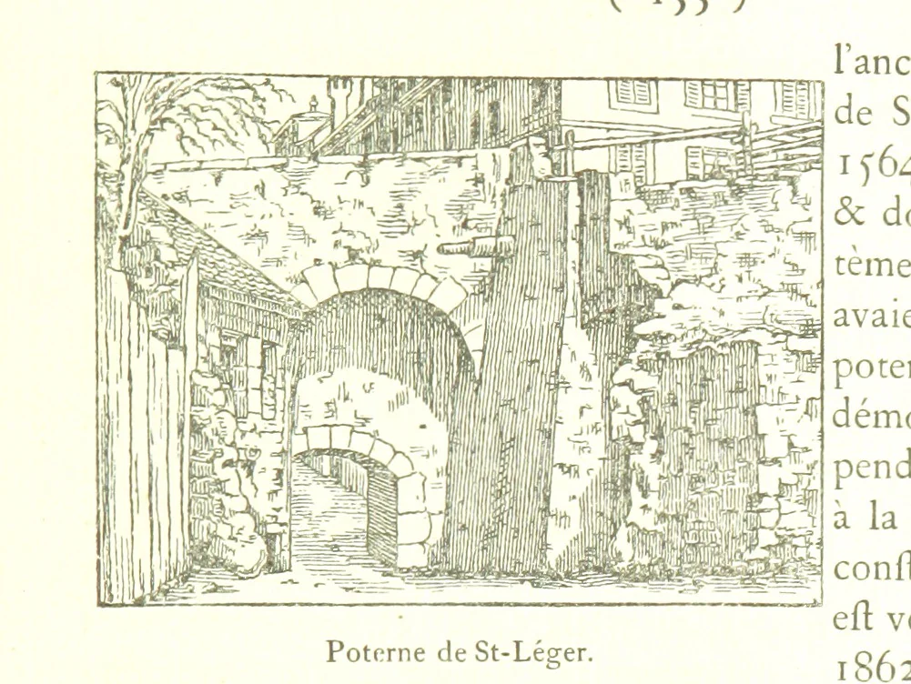 An illustration from Genève historique & archéologique ... avec dessins & fac-simile de Hermann Hammann. [With a supplement, 1869, leaf 147