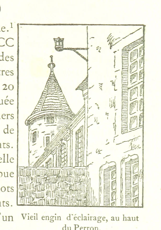 An illustration from Genève historique & archéologique ... avec dessins & fac-simile de Hermann Hammann. [With a supplement, 1869, leaf 205