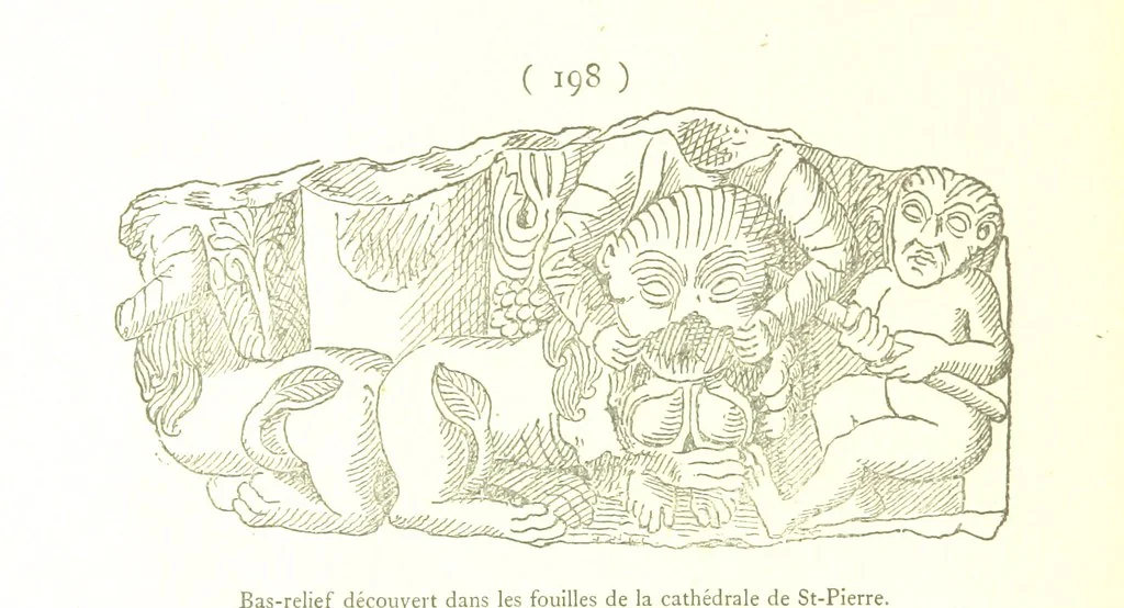 An illustration from Genève historique & archéologique ... avec dessins & fac-simile de Hermann Hammann. [With a supplement, 1869, leaf 212