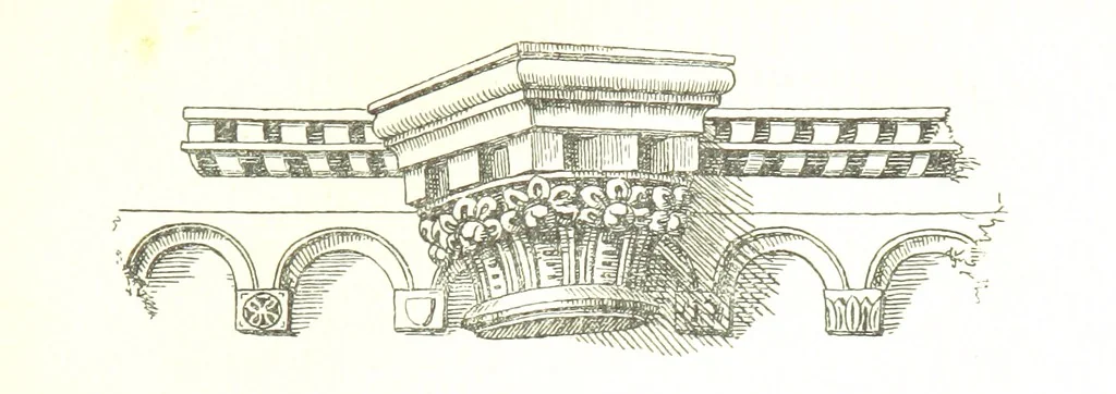 An illustration from Genève historique & archéologique ... avec dessins & fac-simile de Hermann Hammann. [With a supplement, 1869, leaf 423