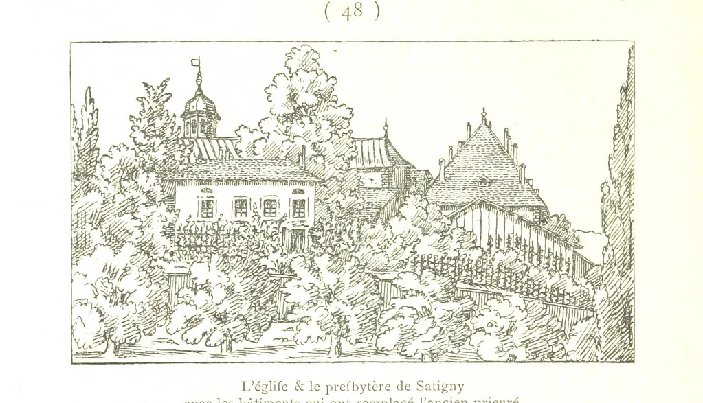 An illustration from Genève historique & archéologique ... avec dessins & fac-simile de Hermann Hammann. [With a supplement, 1869, leaf 470