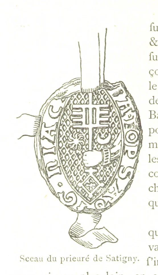 An illustration from Genève historique & archéologique ... avec dessins & fac-simile de Hermann Hammann. [With a supplement, 1869, leaf 510