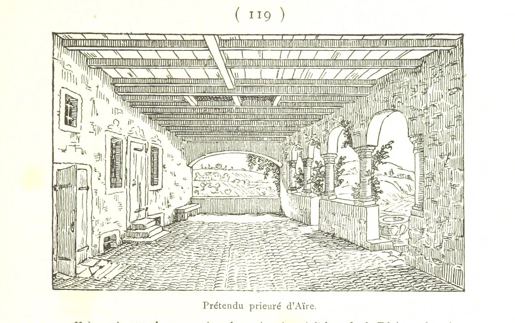 An illustration from Genève historique & archéologique ... avec dessins & fac-simile de Hermann Hammann. [With a supplement, 1869, leaf 541