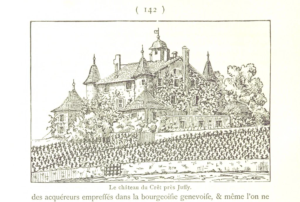 An illustration from Genève historique & archéologique ... avec dessins & fac-simile de Hermann Hammann. [With a supplement, 1869, leaf 564