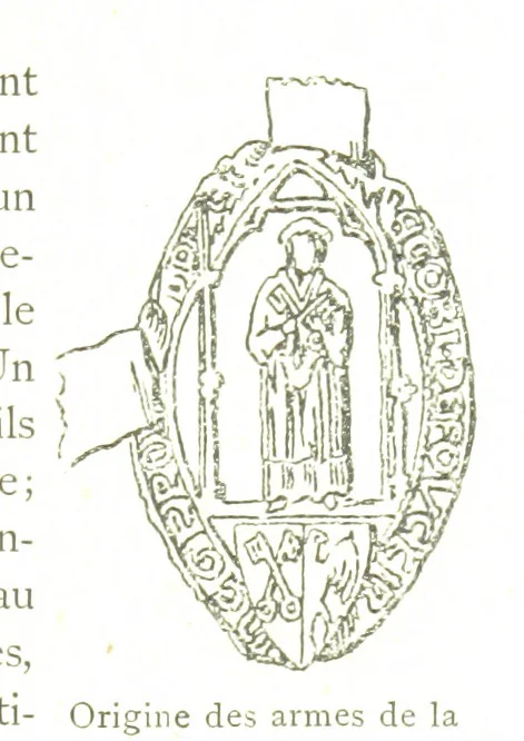 An illustration from Genève historique & archéologique ... avec dessins & fac-simile de Hermann Hammann. [With a supplement, 1869, leaf 609