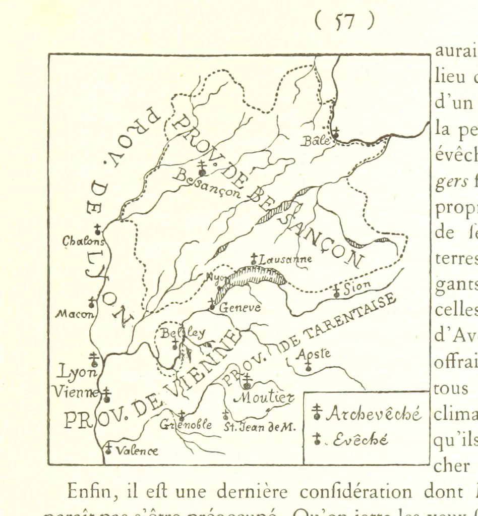 An illustration from Genève historique & archéologique ... avec dessins & fac-simile de Hermann Hammann. [With a supplement, 1869, leaf 71