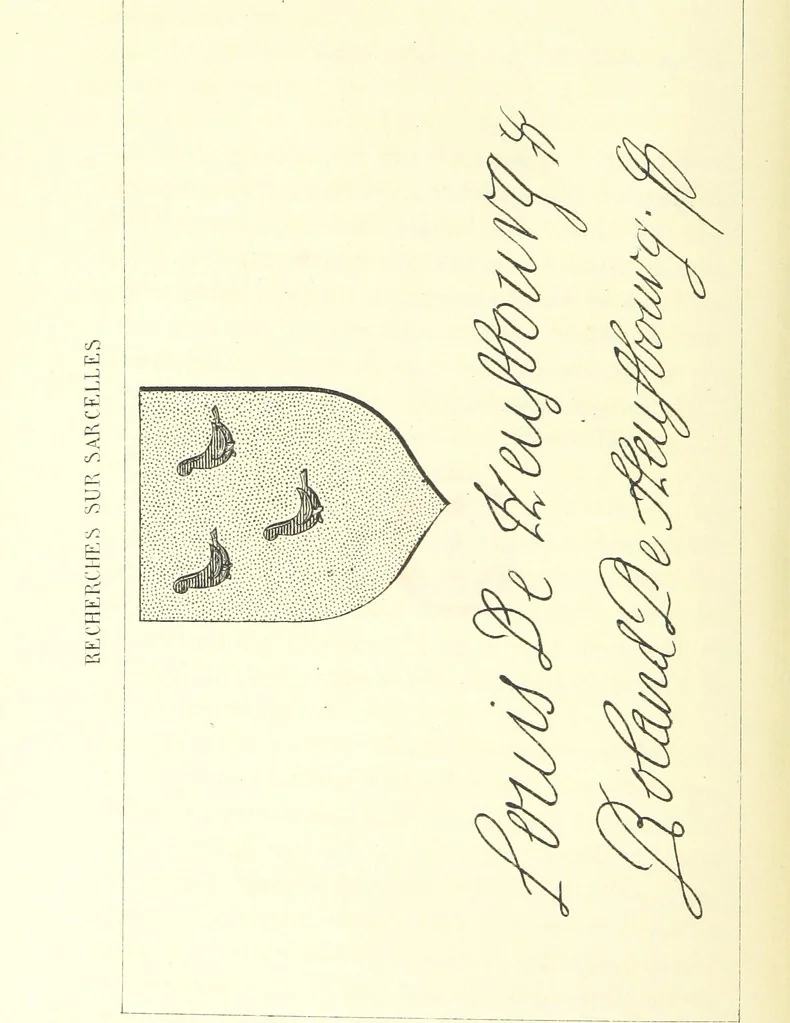 An illustration from Recherches historiques sur Sarcelles, Seine-et-Oise, 1880, leaf 114