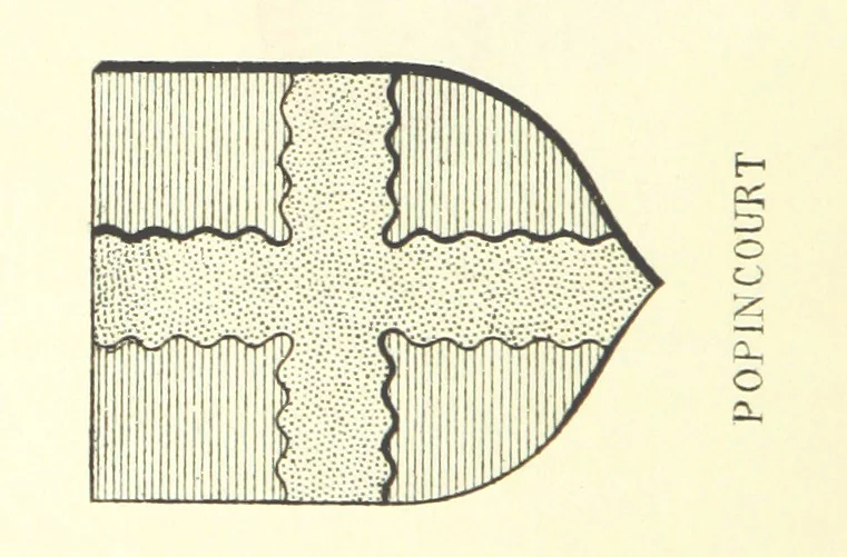An illustration from Recherches historiques sur Sarcelles, Seine-et-Oise, 1880, leaf 76