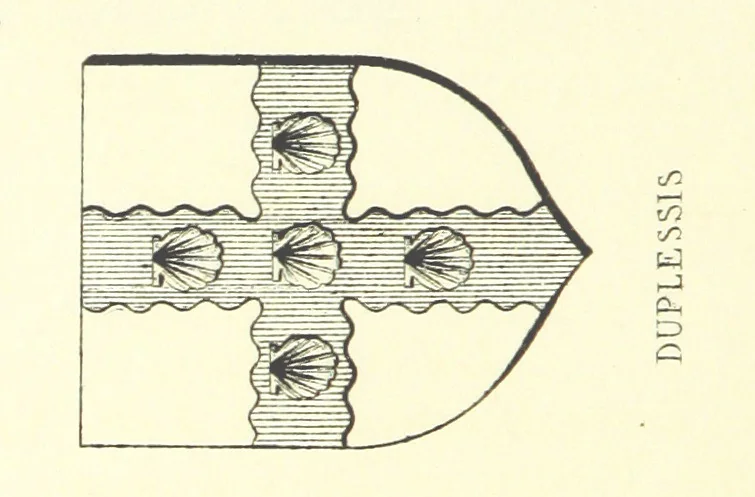 An illustration from Recherches historiques sur Sarcelles, Seine-et-Oise, 1880, leaf 76