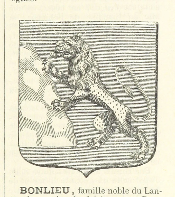 An illustration from Bibliothèque historique et littéraire du Dauphiné. Publiée par H. G, 1864, leaf 103