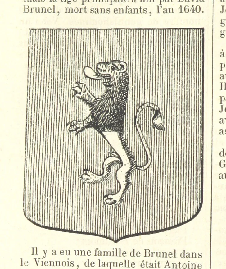 An illustration from Bibliothèque historique et littéraire du Dauphiné. Publiée par H. G, 1864, leaf 118