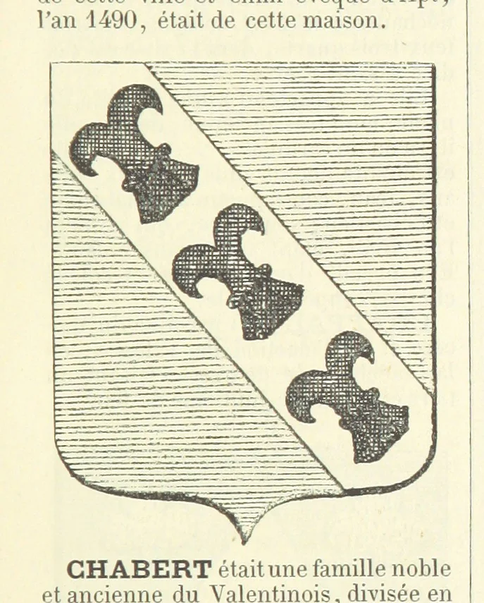 An illustration from Bibliothèque historique et littéraire du Dauphiné. Publiée par H. G, 1864, leaf 129