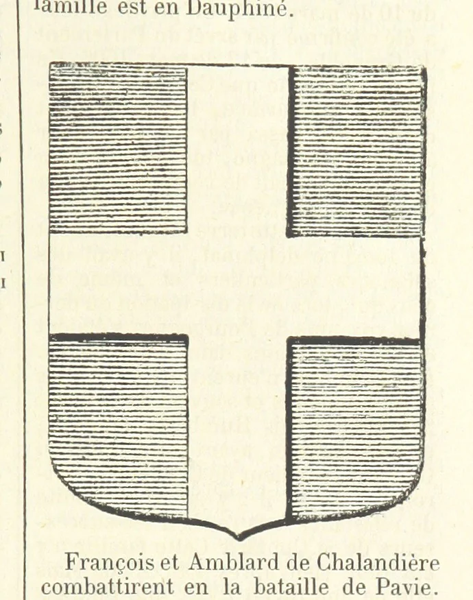 An illustration from Bibliothèque historique et littéraire du Dauphiné. Publiée par H. G, 1864, leaf 131