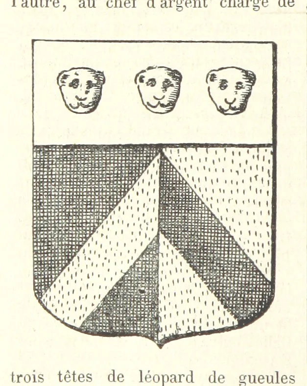 An illustration from Bibliothèque historique et littéraire du Dauphiné. Publiée par H. G, 1864, leaf 222