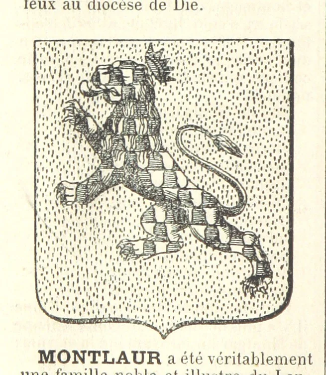 An illustration from Bibliothèque historique et littéraire du Dauphiné. Publiée par H. G, 1864, leaf 478