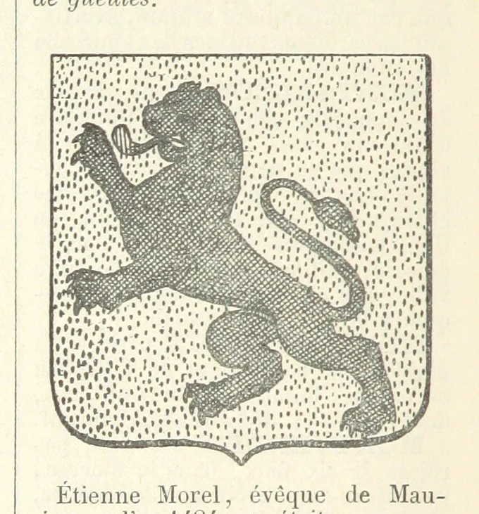 An illustration from Bibliothèque historique et littéraire du Dauphiné. Publiée par H. G, 1864, leaf 482