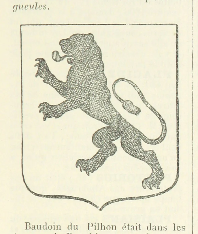 An illustration from Bibliothèque historique et littéraire du Dauphiné. Publiée par H. G, 1864, leaf 555