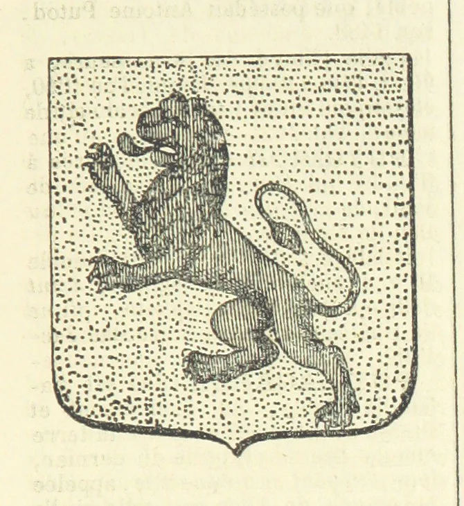 An illustration from Bibliothèque historique et littéraire du Dauphiné. Publiée par H. G, 1864, leaf 605