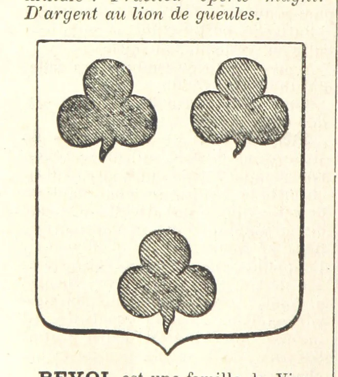 An illustration from Bibliothèque historique et littéraire du Dauphiné. Publiée par H. G, 1864, leaf 624