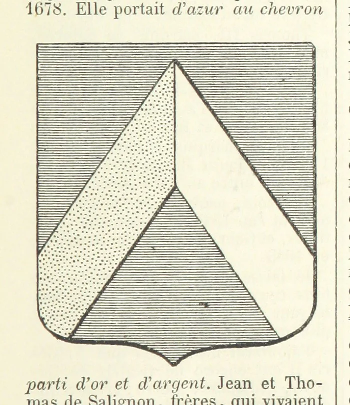 An illustration from Bibliothèque historique et littéraire du Dauphiné. Publiée par H. G, 1864, leaf 673