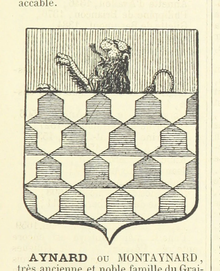 An illustration from Bibliothèque historique et littéraire du Dauphiné. Publiée par H. G, 1864, leaf 71