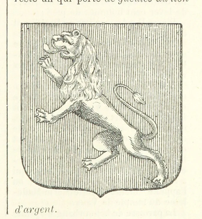 An illustration from Bibliothèque historique et littéraire du Dauphiné. Publiée par H. G, 1864, leaf 755