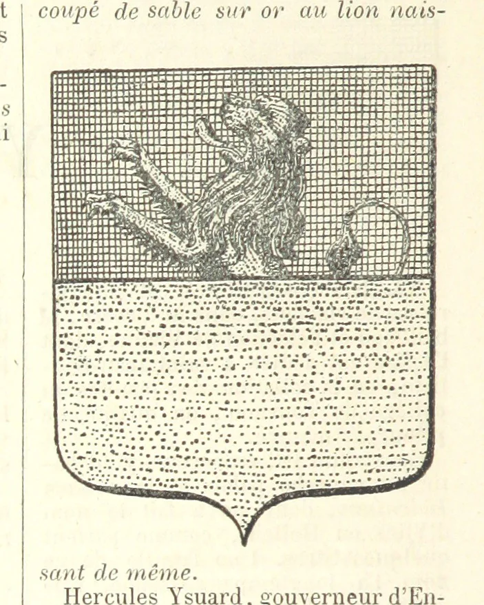 An illustration from Bibliothèque historique et littéraire du Dauphiné. Publiée par H. G, 1864, leaf 782