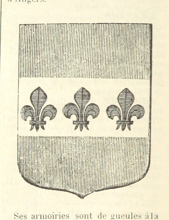 An illustration from Bibliothèque historique et littéraire du Dauphiné. Publiée par H. G, 1864, leaf 88